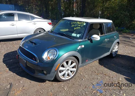 2008 Mini Cooper S z USA, uszkodzony, nr VIN WMWMF73588TV34242